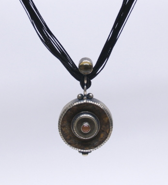 rusty disk and stones necklace.jpg